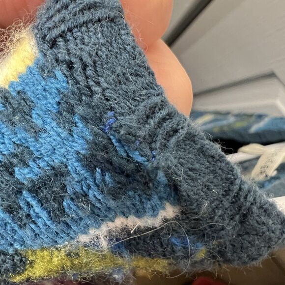 Vintage Tommy Hilfiger Knit Sweater Women’s Size L Blue Wool Angora Blend - Picture 13 of 13